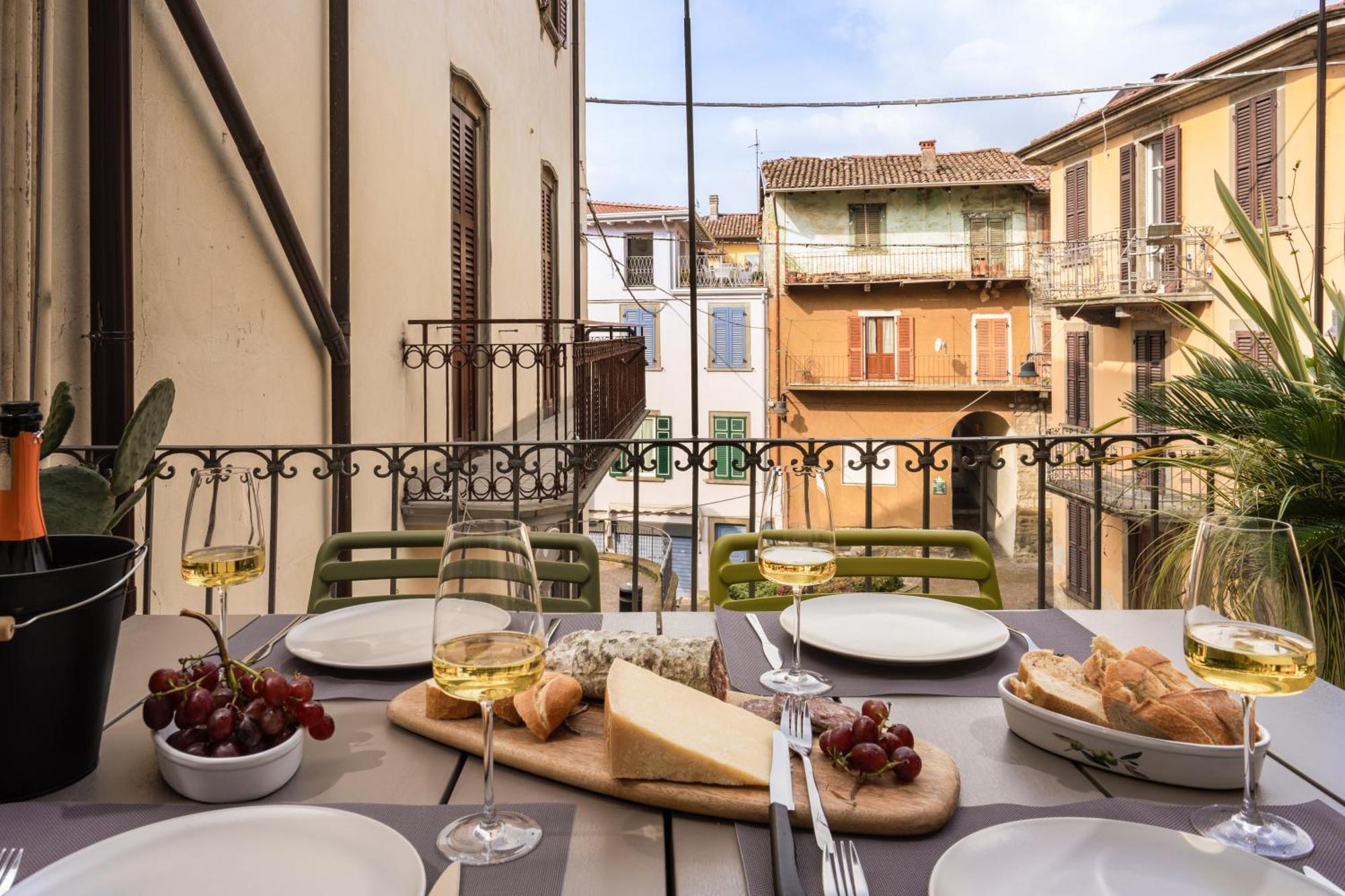 La Casa Sulla Terrazza Apartment Sarnico Exterior foto