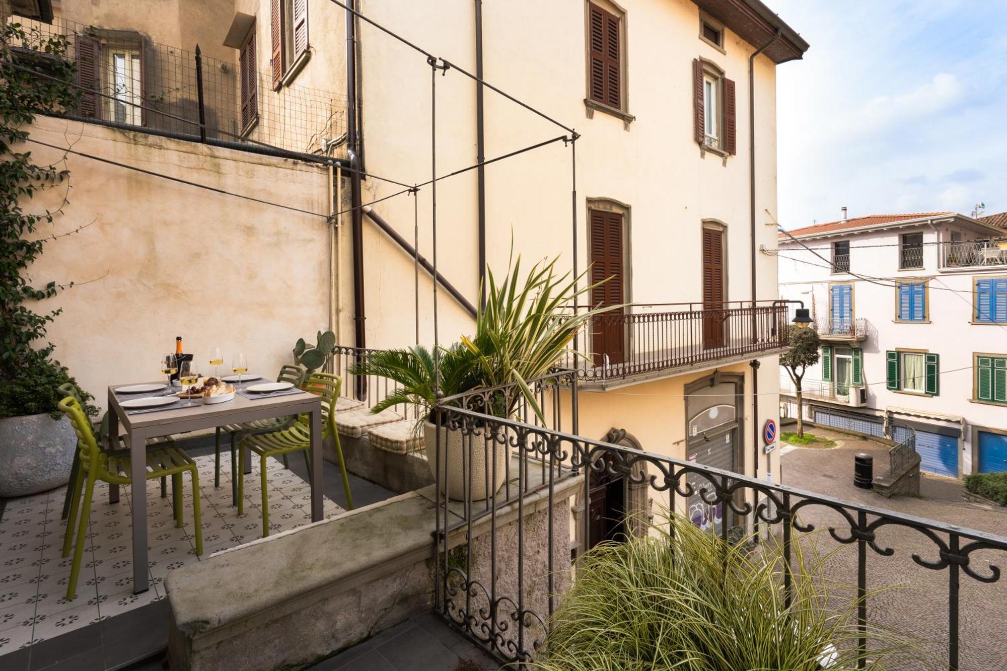 La Casa Sulla Terrazza Apartment Sarnico Exterior foto